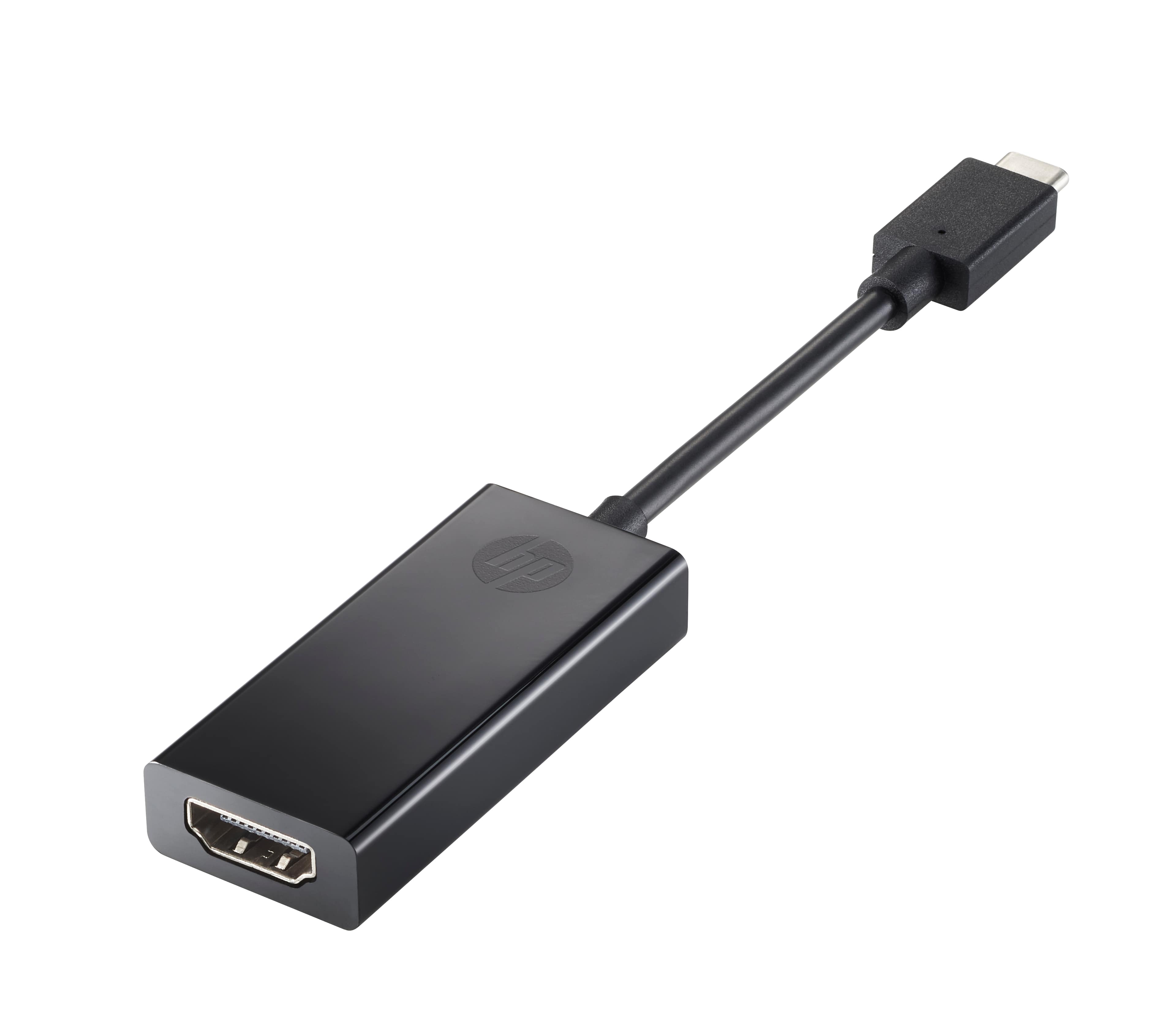 HP - ADAPTATEUR VIDÉO - USB-C MÂLE POUR HDMI FEMELLE - SUPPORT 4K - POUR HP 22, 24, CHROMEBOOK 14, 15, ENVY 27, 32, ENVY LAPTOP 13, 17, PAVILION LAPTOP 14, 15