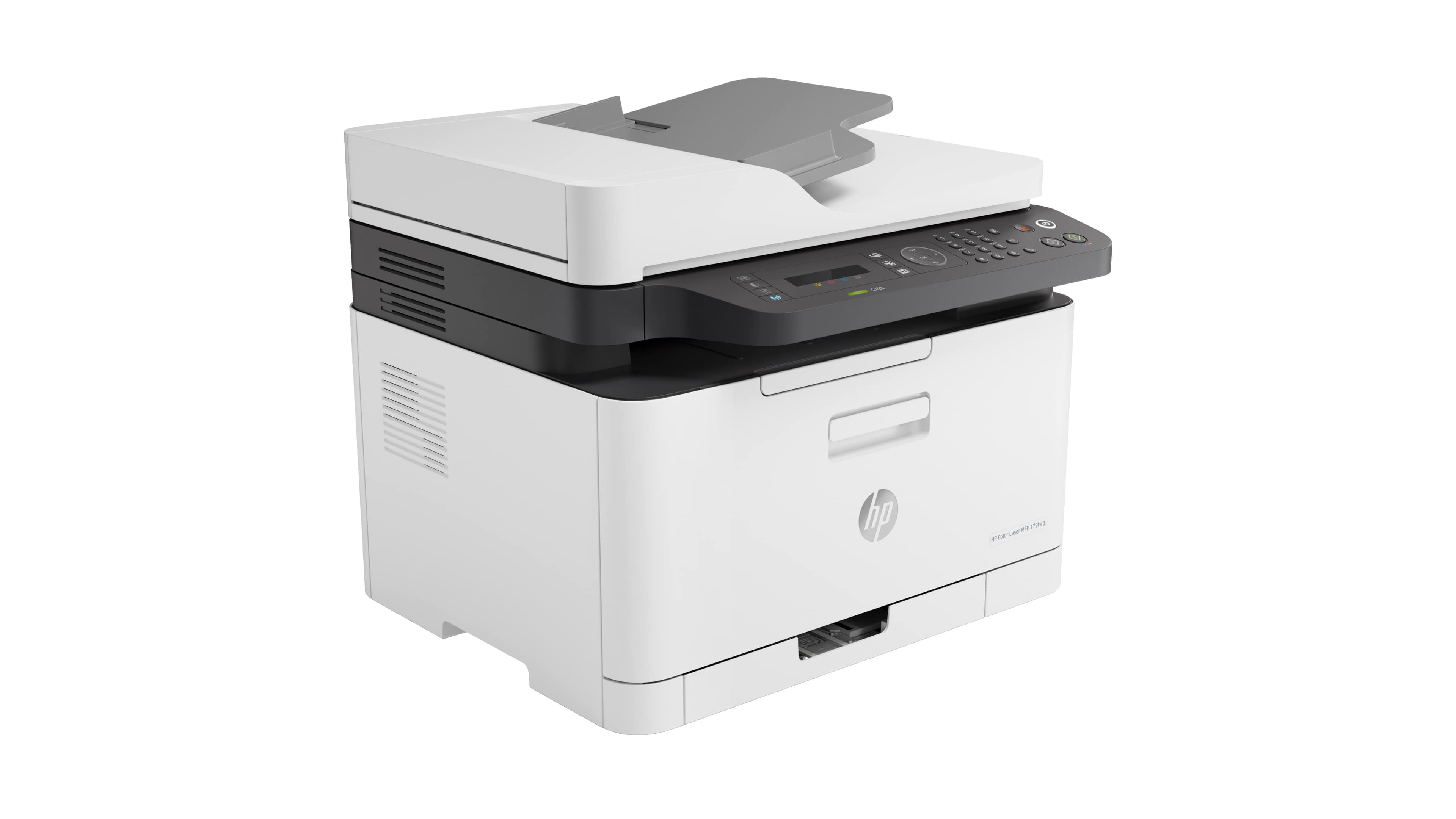 HP COLOR LASER MFP 179FNW - IMPRIMANTE MULTIFONCTIONS - COULEUR - LASER - A4 (210 X 297 MM) (ORIGINAL) - A4/LETTER (SUPPORT) - JUSQU'À 14 PPM (COPIE) - JUSQU'À 18 PPM (IMPRESSION) - 150 FEUILLES - 33.6 KBITS/S - USB 2.0, LAN, WI-FI(N)