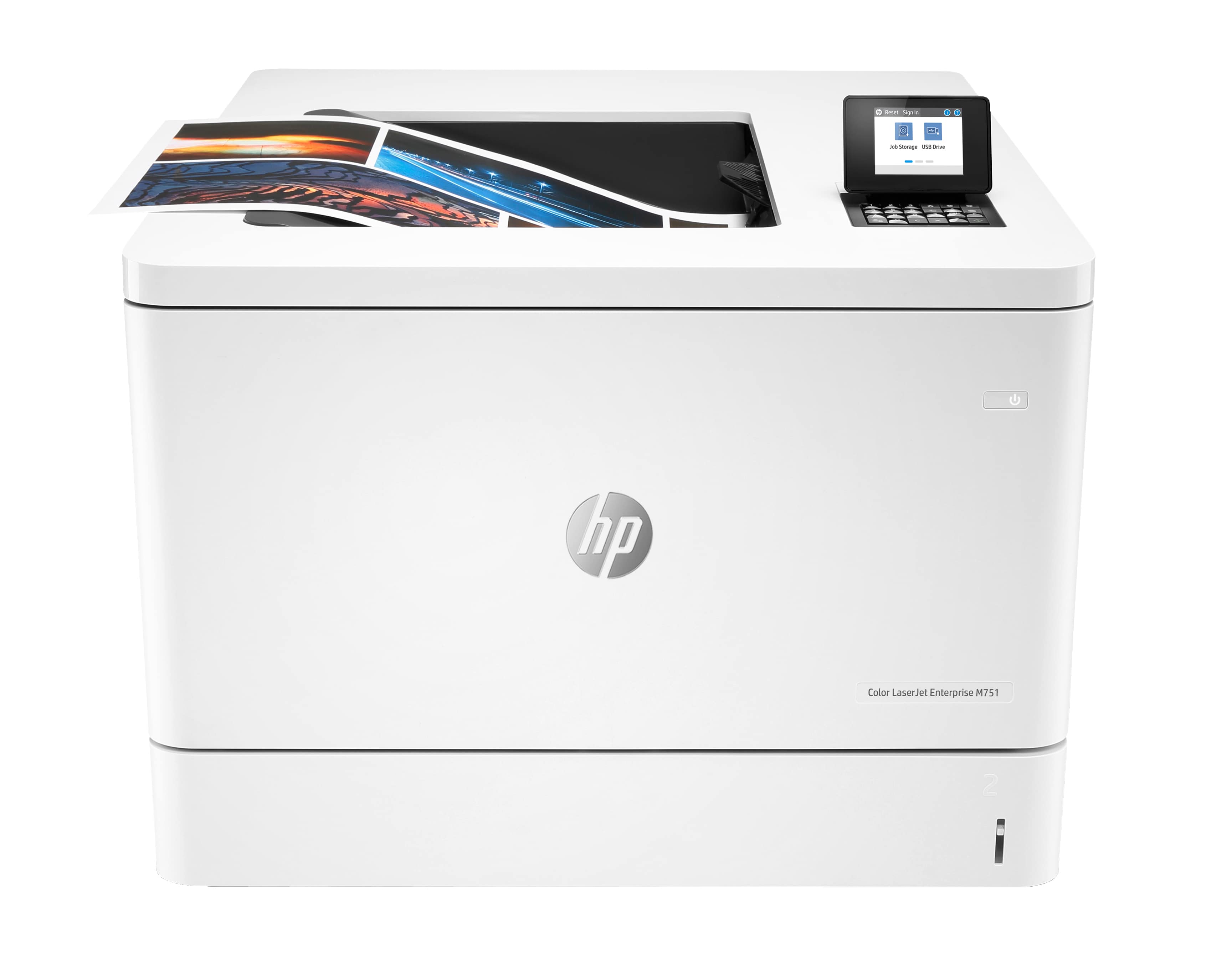 HP COLOR LASERJET ENT M751DN PRNTR - IMPRIMANTE LASER - COULEUR - JUSQU'À 41 PPM (IMPRESSION) - IMPRESSION R/V AUTOMATIQUE - USB 2.0 - 1 PORT RÉSEAU GIGABIT/FFAST ETHERNET - A4/A3