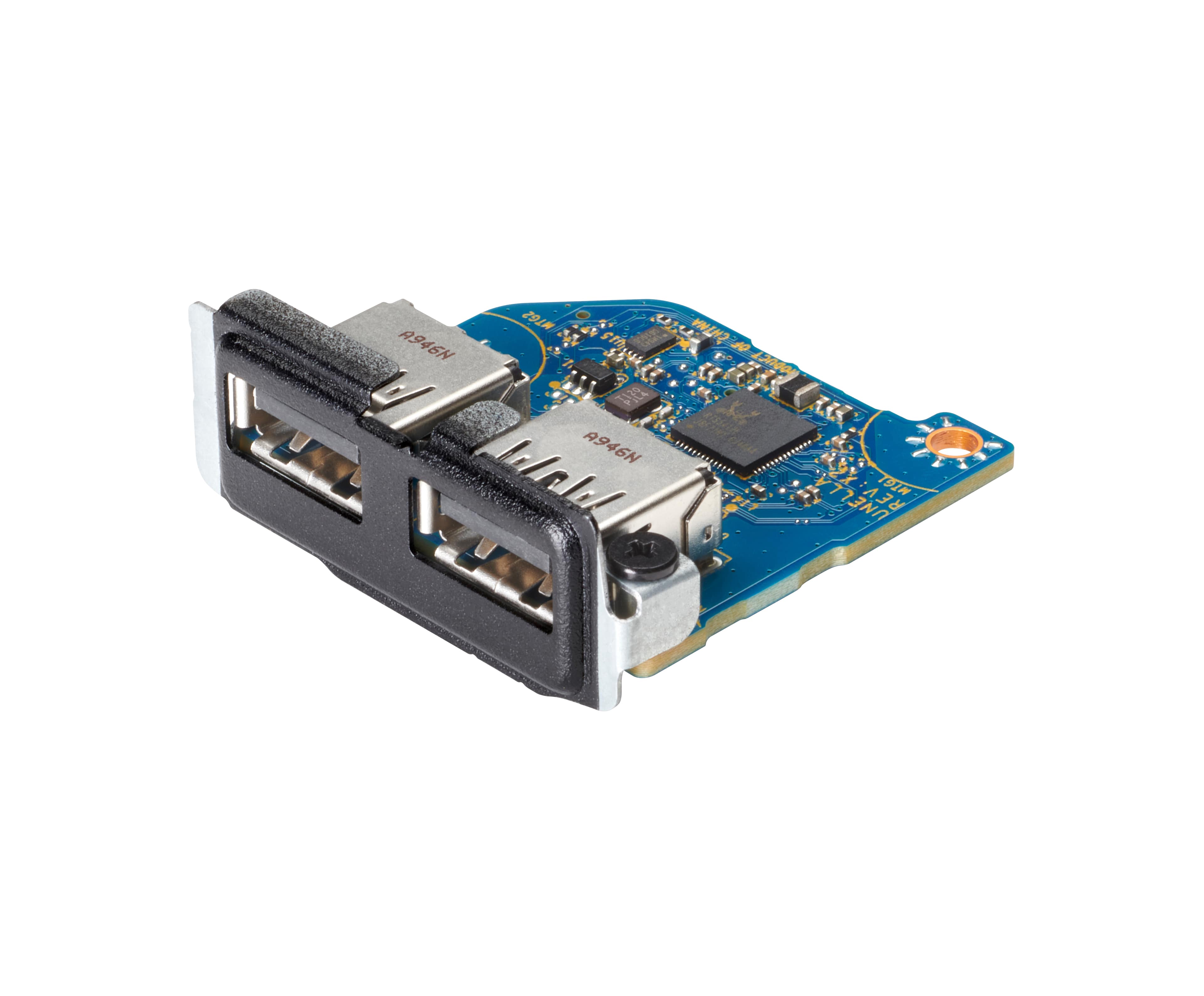 HP FLEX IO V2 CARD - 2 X PORT USB 3.1 GEN1 - POUR ELITEDESK 800 G6, 805 G6, PRODESK 400 G6 (MINI DESKTOP), 400 G7, 405 G6, 600 G6, WORKSTATION Z1 G6 ENTRY