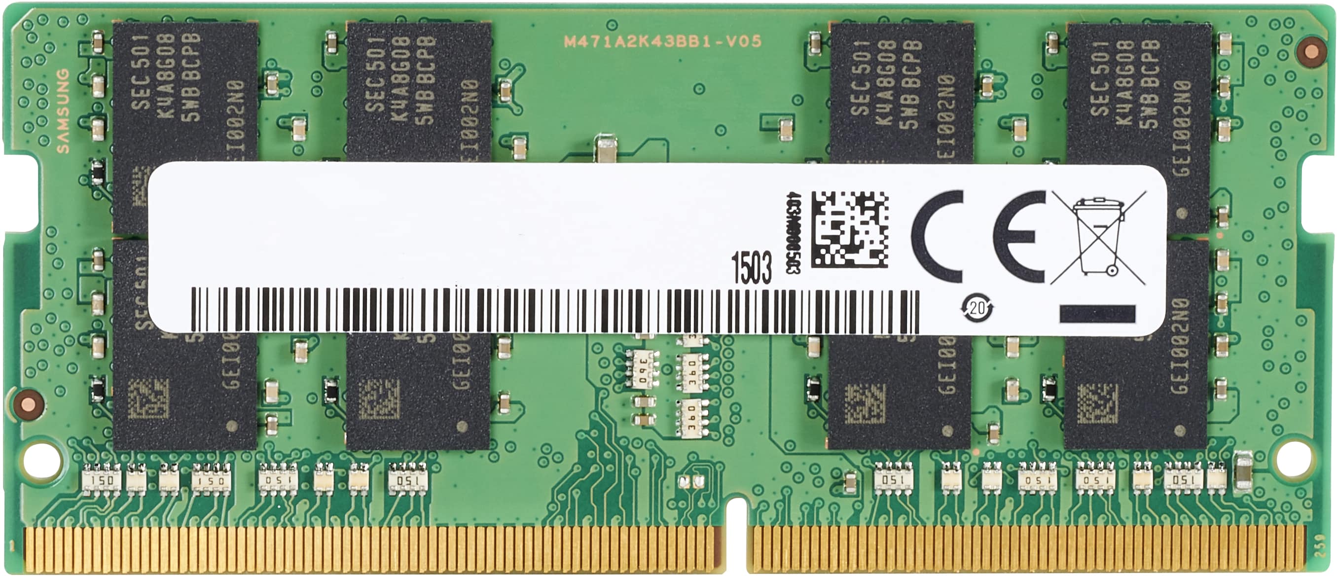 HP - DDR4 - MODULE - 4 GO - SO DIMM 260 BROCHES - 3200 MHZ / PC4-25600 - 1.2 V - MÉMOIRE SANS TAMPON - NON ECC - POUR HP 340 G7, ELITEBOOK 640 G9, 650 G9, 655 G9, 830 G8, 835 G7, 835 G8, 840 G8, 845 G8, 850 G8, 855 G8, PROBOOK 445 G7, 450 G7, 450 G9, 455