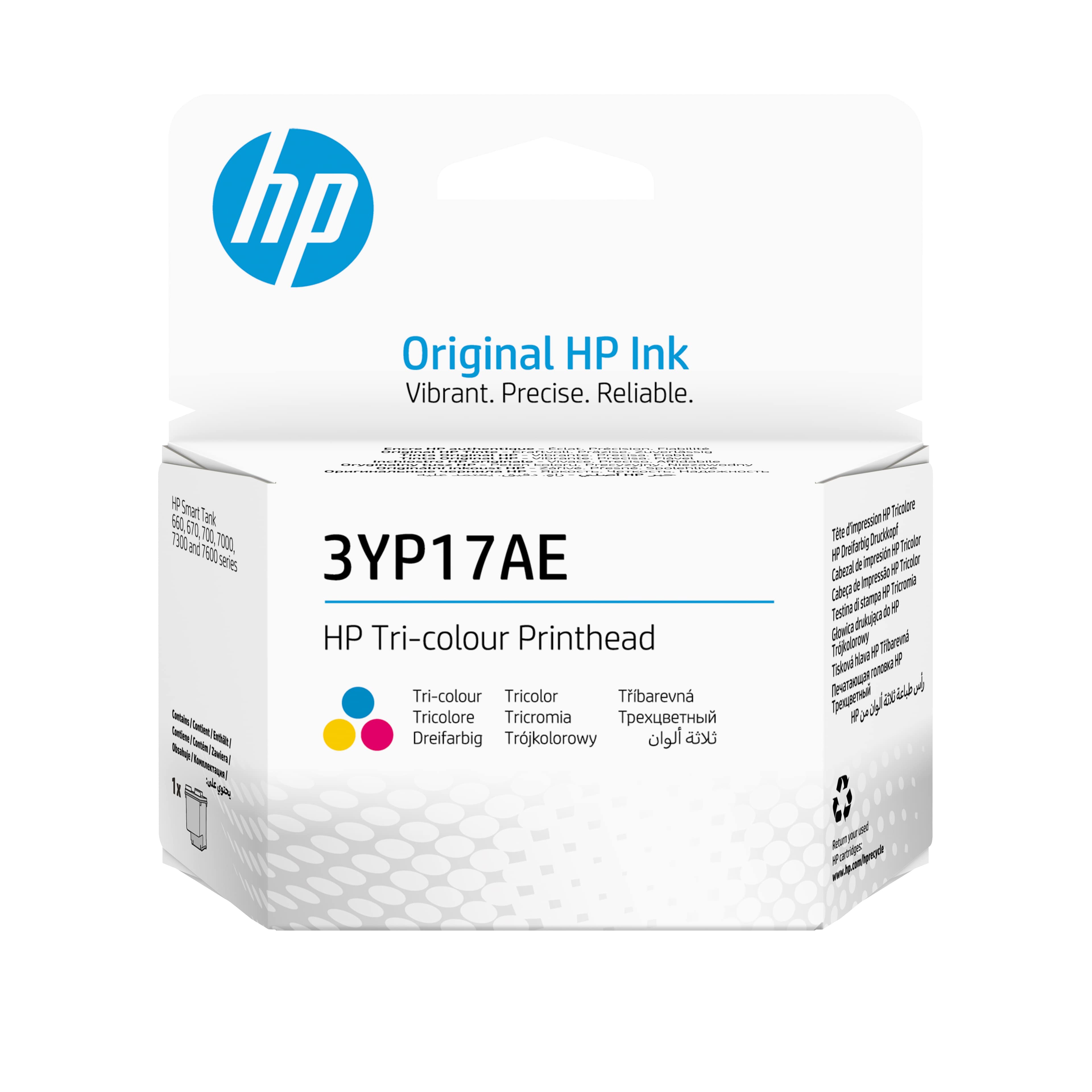 HP - TRICOLORE - TÊTE D'IMPRESSION - POUR SMART TANK 670, 675