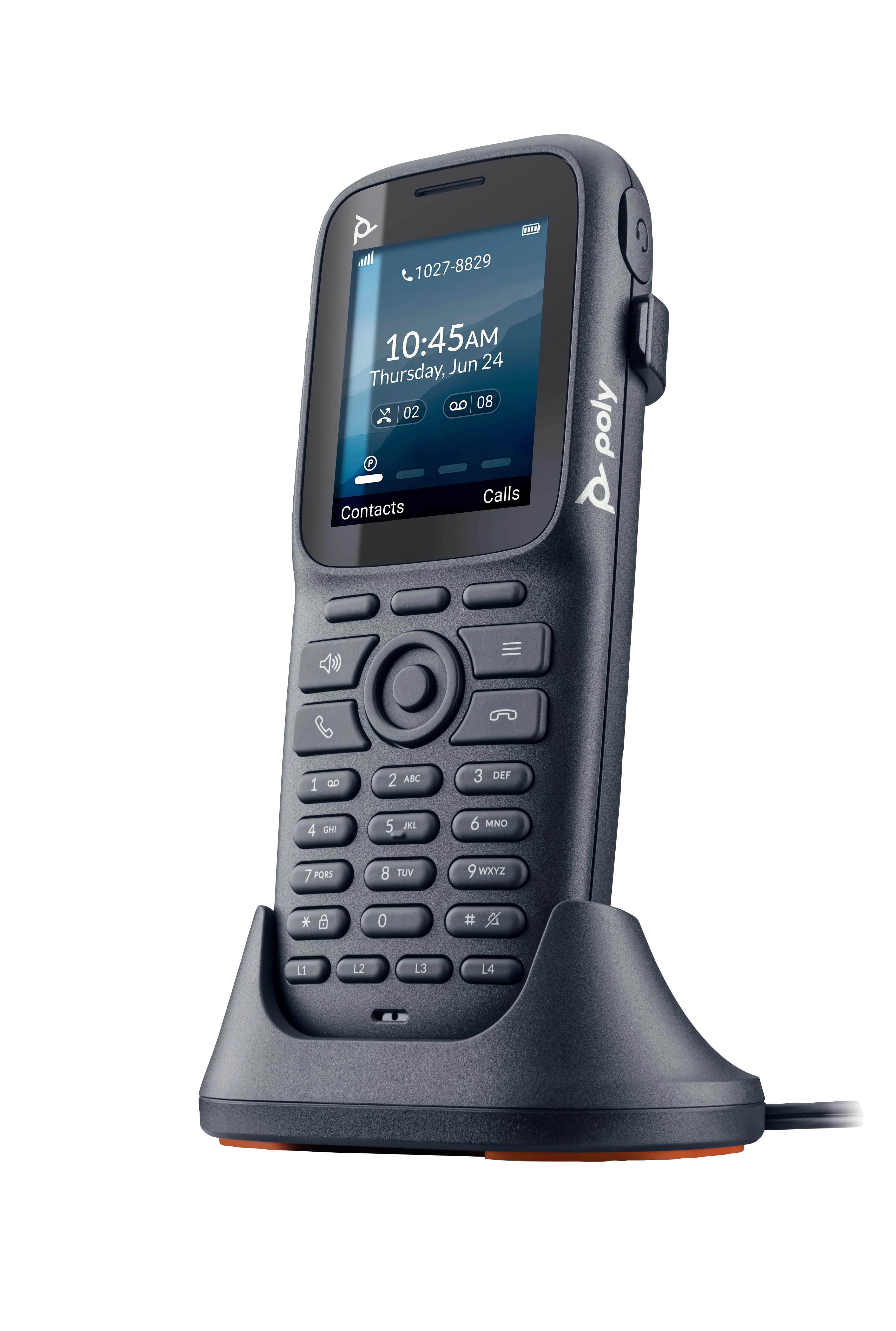 POLY ROVE 20 SINGLE CELL DECT 1880-1900 MHZ B1 BASE STATION AND 20 PHONE HANDSET KIT UK - UK ENGLISH - REPLACES POLY SKU 2200-88080-102