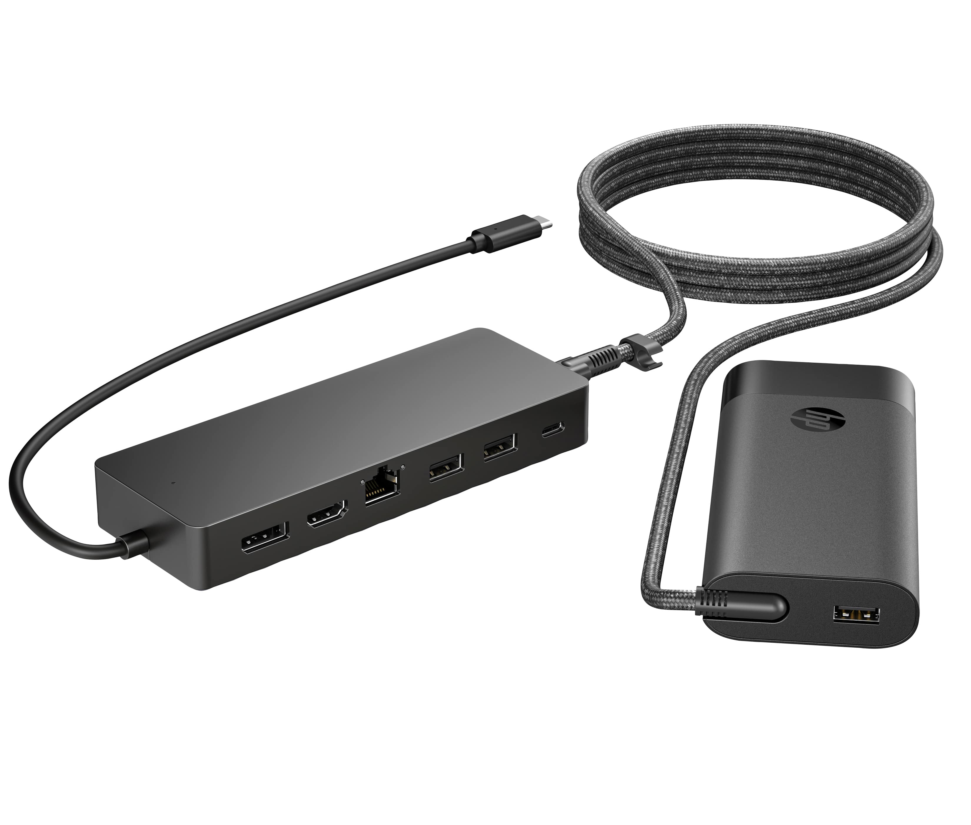 HP UNIVERSAL - STATION D'ACCUEIL - USB-C - HDMI, DP - AVEC CHARGEUR D'ORDINATEUR PORTABLE - EUROPE