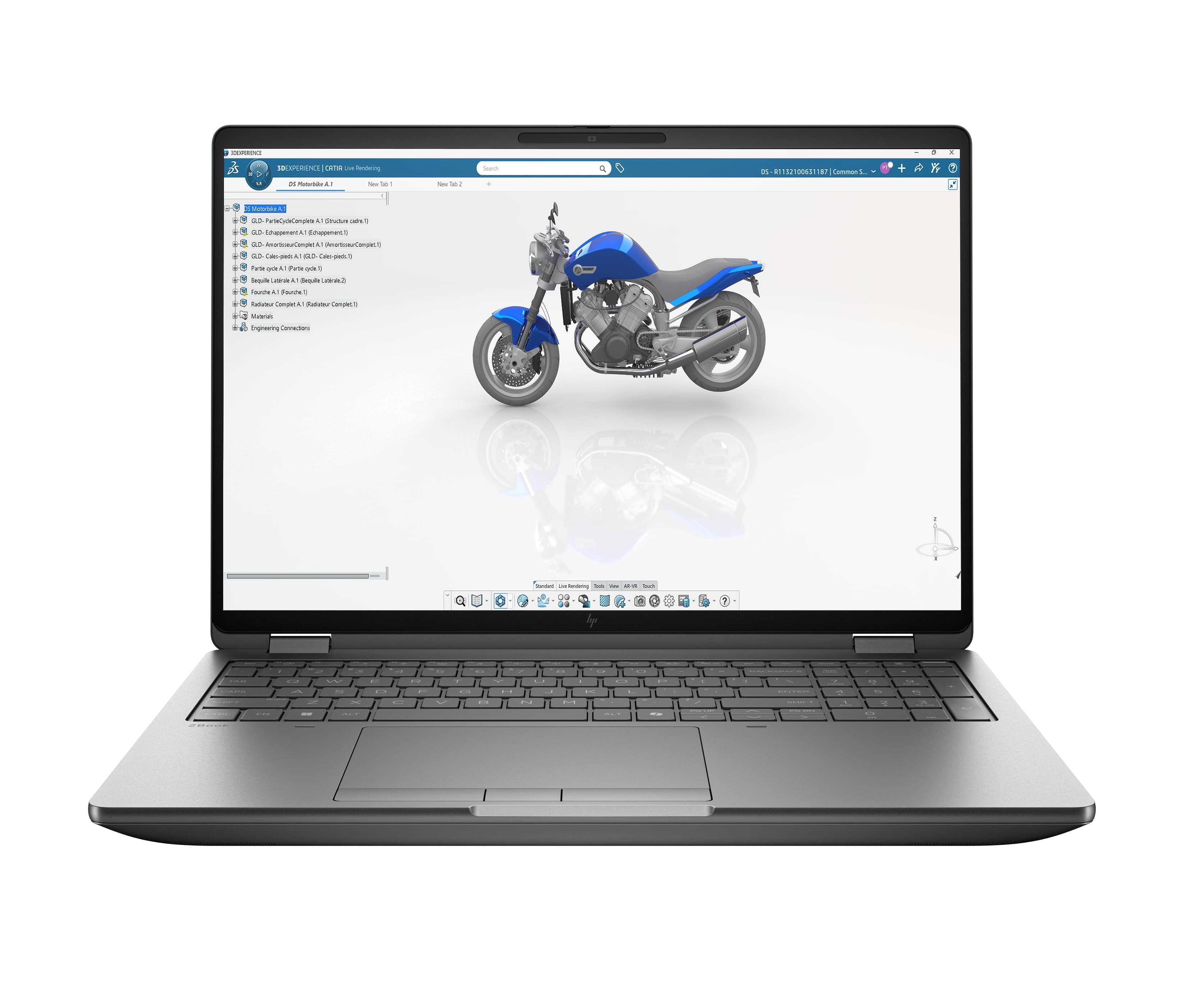 HP ZBOOK FURY 16 G1I MOBILE WORKSTATION - AI PC, AI WORKSTATION - INTEL CORE ULTRA 7 - 255HX / JUSQU'À 5.2 GHZ - WIN 11 PRO - RTX PRO 2000 BLACKWELL - 32 GO RAM - 1 TO SSD NVME, TLC - 16" IPS 1920 X 1200 - GIGABIT ETHERNET - WI-FI 7, BLUETOOTH - ARGENT MÉ