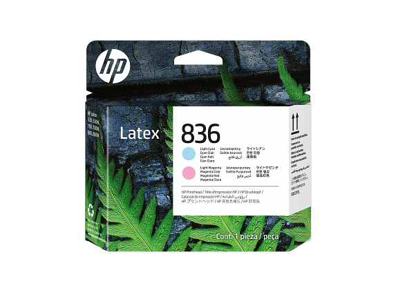 HP 836 LIGHT CYAN/LIGHT MAGENTA LATEX PRINTHEAD