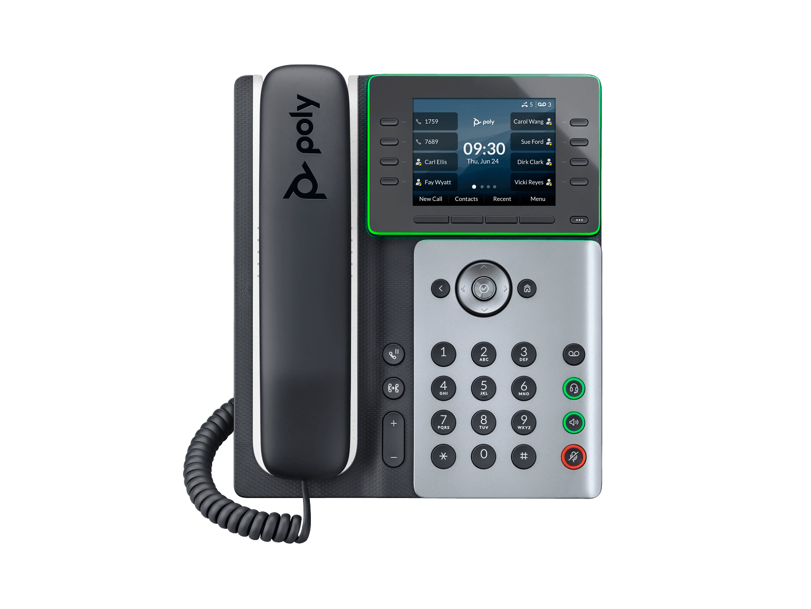 POLY EDGE E320 IP PHONE AND POE-ENABLED - REPLACES POLY SKU 2200-87000-025