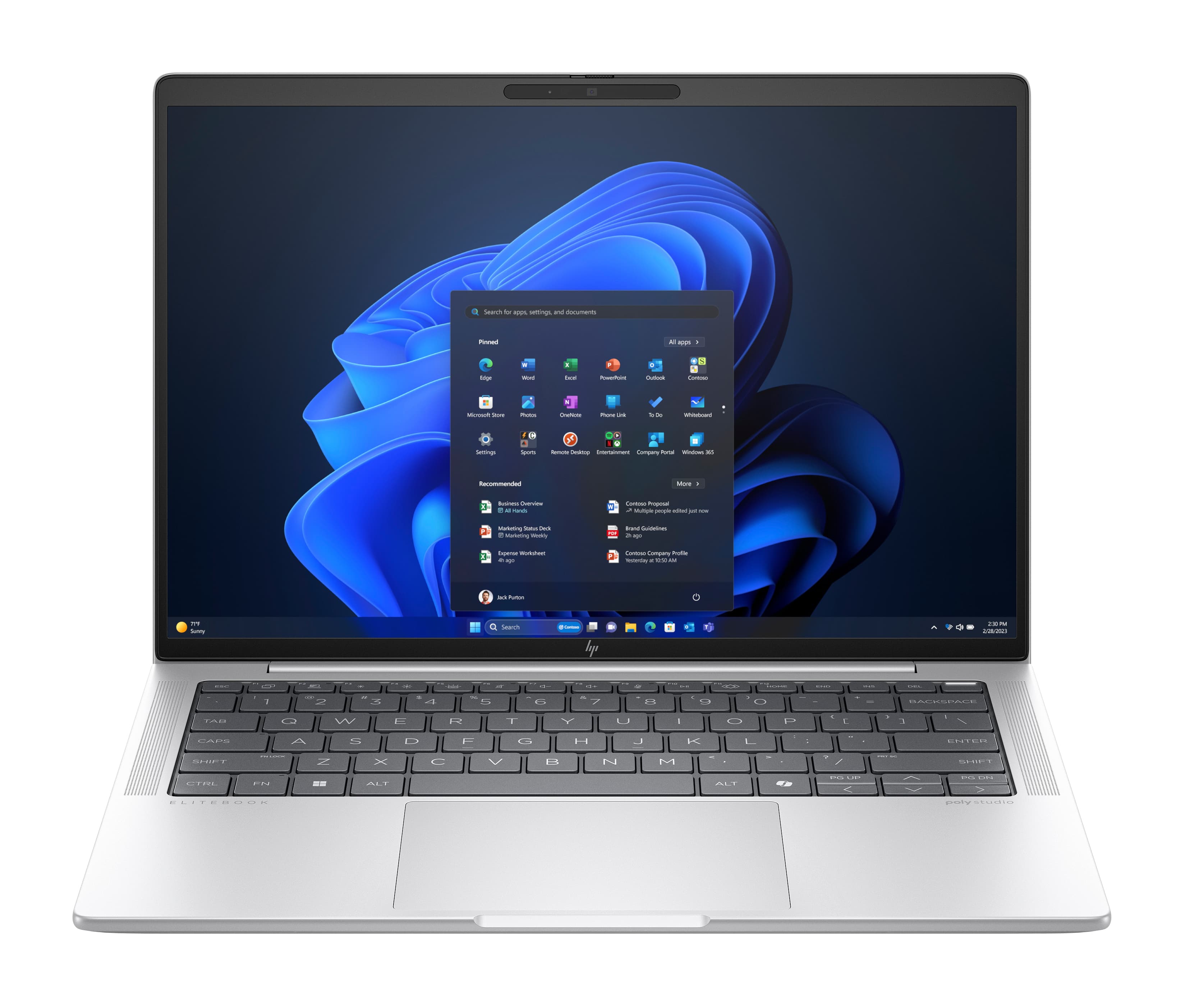 ELITEBOOK 1040 U7-155H 512GB 16GB 14IN NOOD W11P