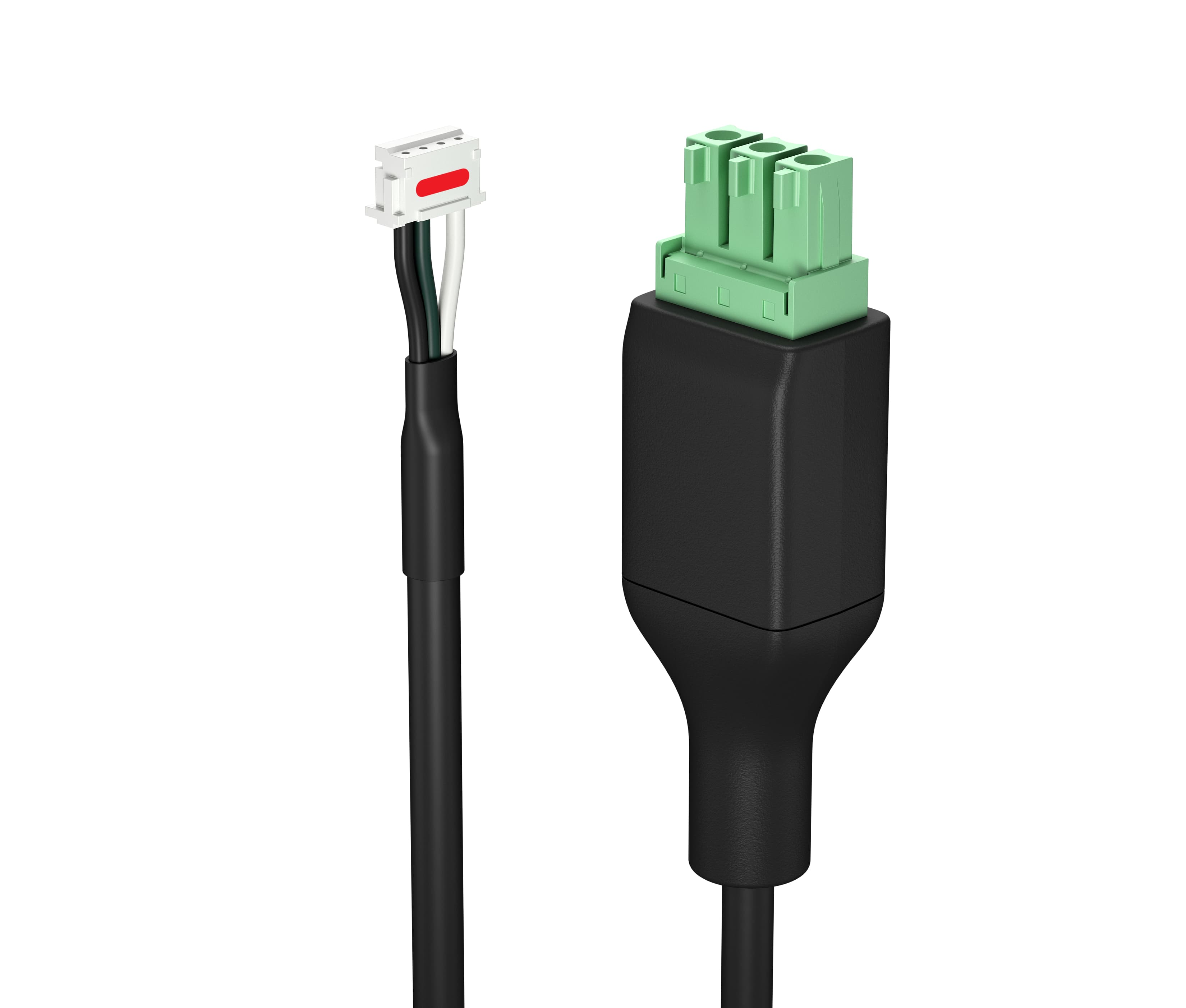 HP POLY - CÂBLE POUR MICROPHONE - JST POUR PHOENIX 3 BROCHES MÂLE - 6 M - NOIR