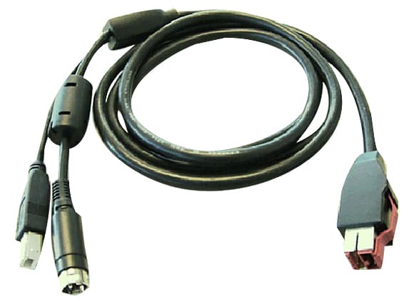 HP - CÂBLE D'ALIMENTATION USB - POUR ELITEPOS G1 RETAIL SYSTEM, ENGAGE ONE, RP3 RETAIL SYSTEM, RP9 G1 RETAIL SYSTEM