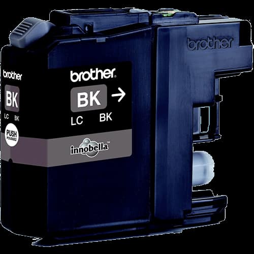 BROTHER LC121BK - NOIR - ORIGINAL - CARTOUCHE D'ENCRE - POUR BROTHER DCP-J100, DCP-J105, DCP-J132W, DCP-J552DW, DCP-J752DW