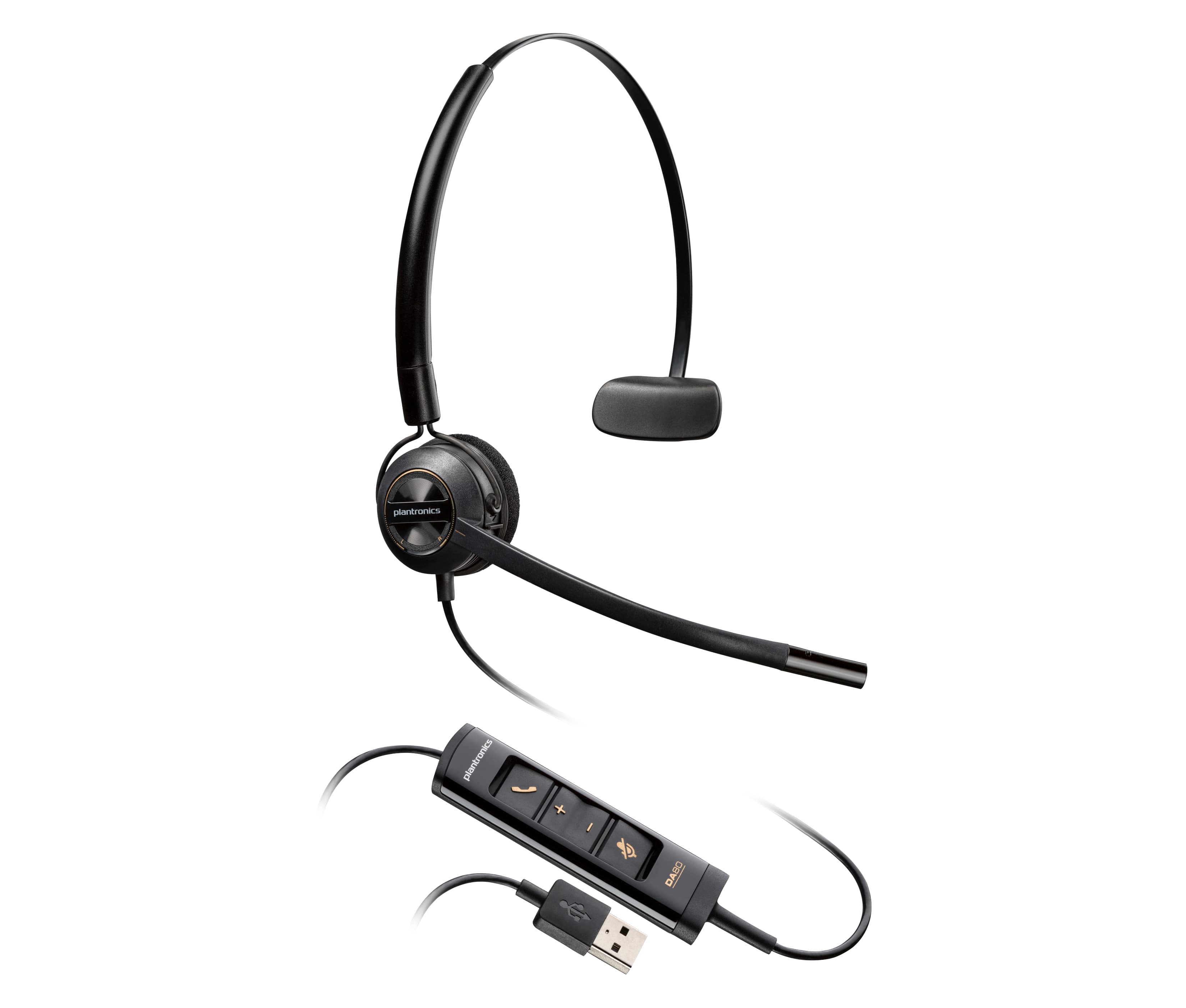 POLY ENCOREPRO 545 USB-A CONVERTIBLE HEADSET - REPLACES POLY SKU 218277-01