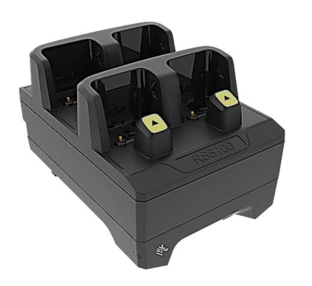 4-SLOT WEARABLE SCANNER CHARGER ALLOWS CHARGING OF 4 RS6100