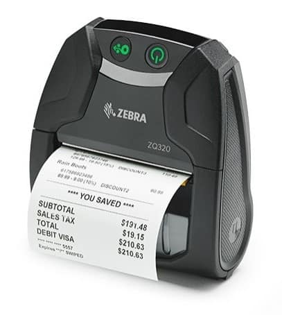 DT PRNTR ZQ320 NO LABEL SENSOR BT OUTDOOR USE ENGLISH GROUP E