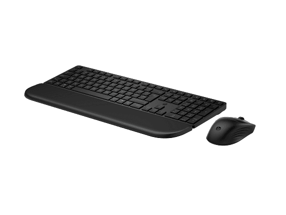 HP MULTI-DEVICE DUAL-MODE MOUSE AND KEYBOARD COMBO WITH PALM RES